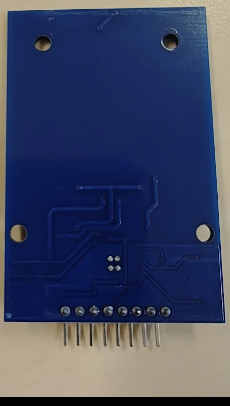 RFID-RC522 RFID-læser set bagfra