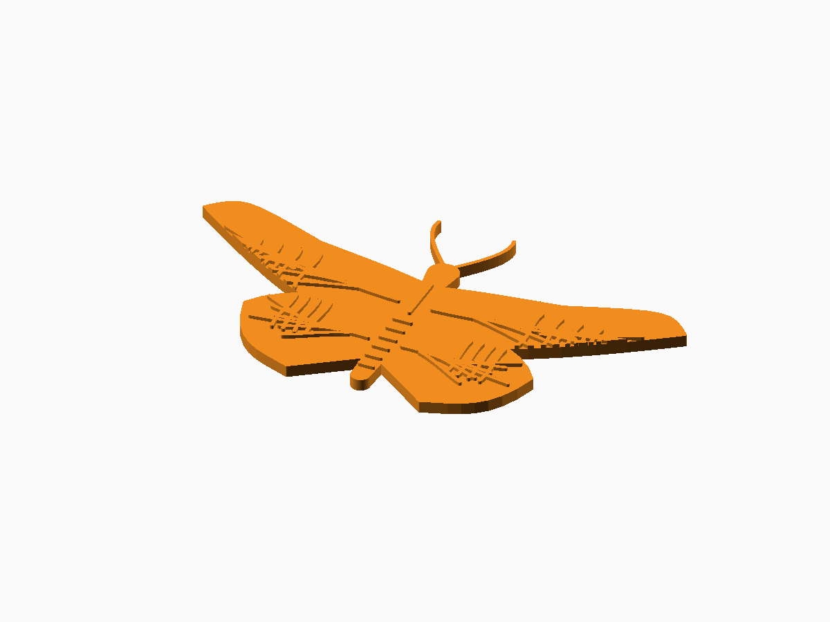 Decorative Insects render